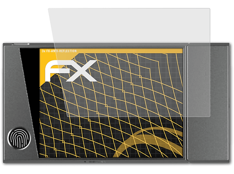 ATFOLIX 3x FX-Antireflex Displayschutz(für Keevo 1) Model