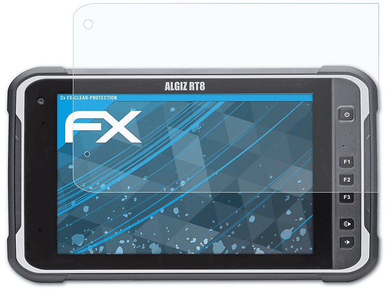 ATFOLIX 2x FX-Clear Displayschutz(für Handheld Algiz RT8)