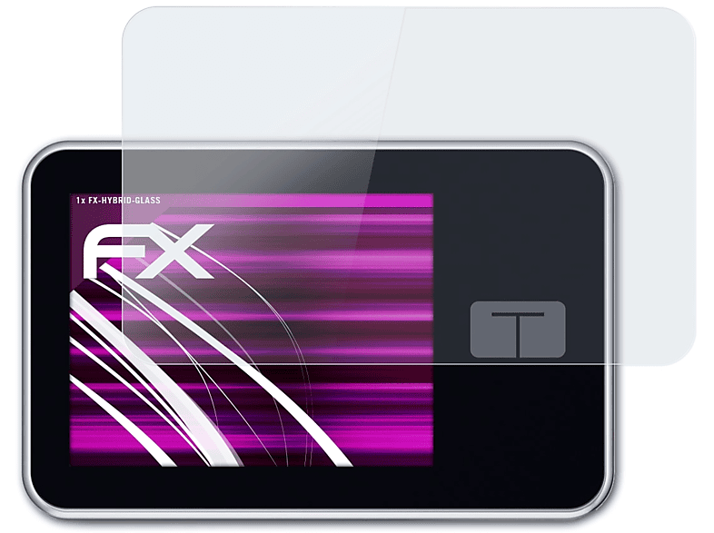 ATFOLIX FX-Hybrid-Glass Schutzglas(für Tandem Diabetes tslim X2)