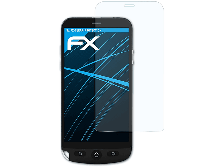 ATFOLIX 3x FX-Clear Displayschutz(für Swissvoice G50)