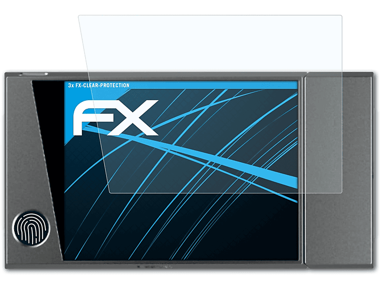 Keevo 1) ATFOLIX FX-Clear 3x Displayschutz(für Model