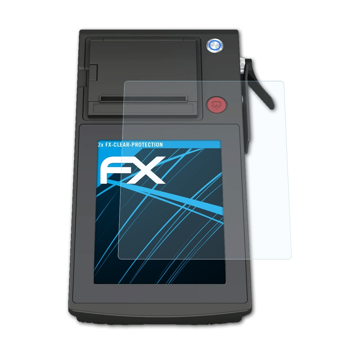 8) FX-Clear ATFOLIX Displayschutz(für 2x QTouch Quorion