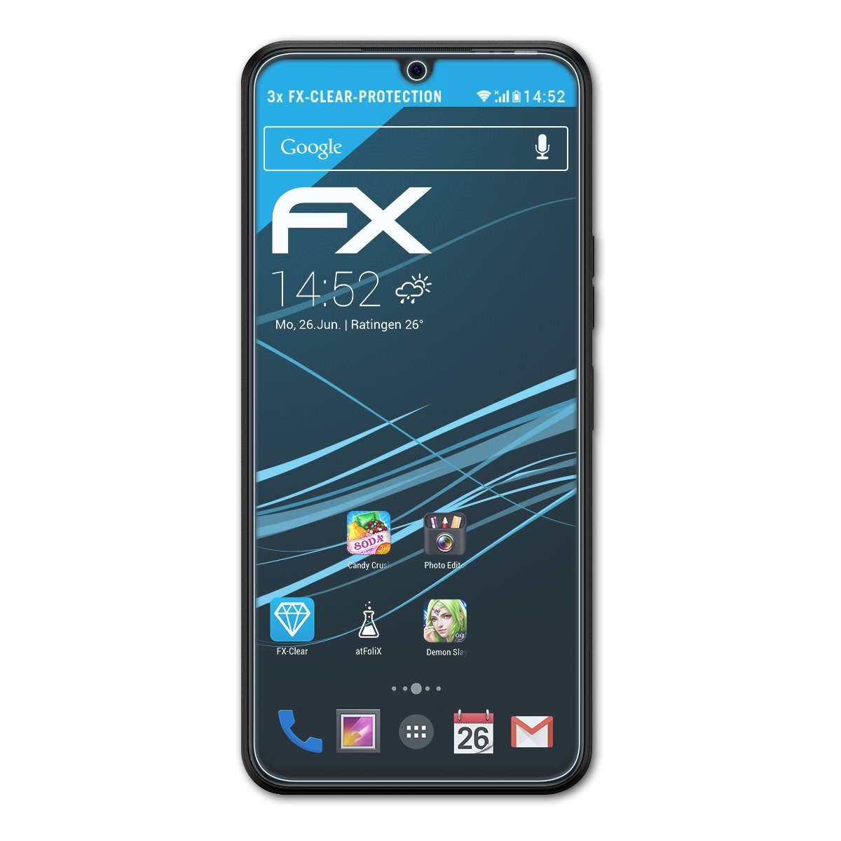ATFOLIX FX-Clear Pova 3x 4 Displayschutz(für Pro) Tecno