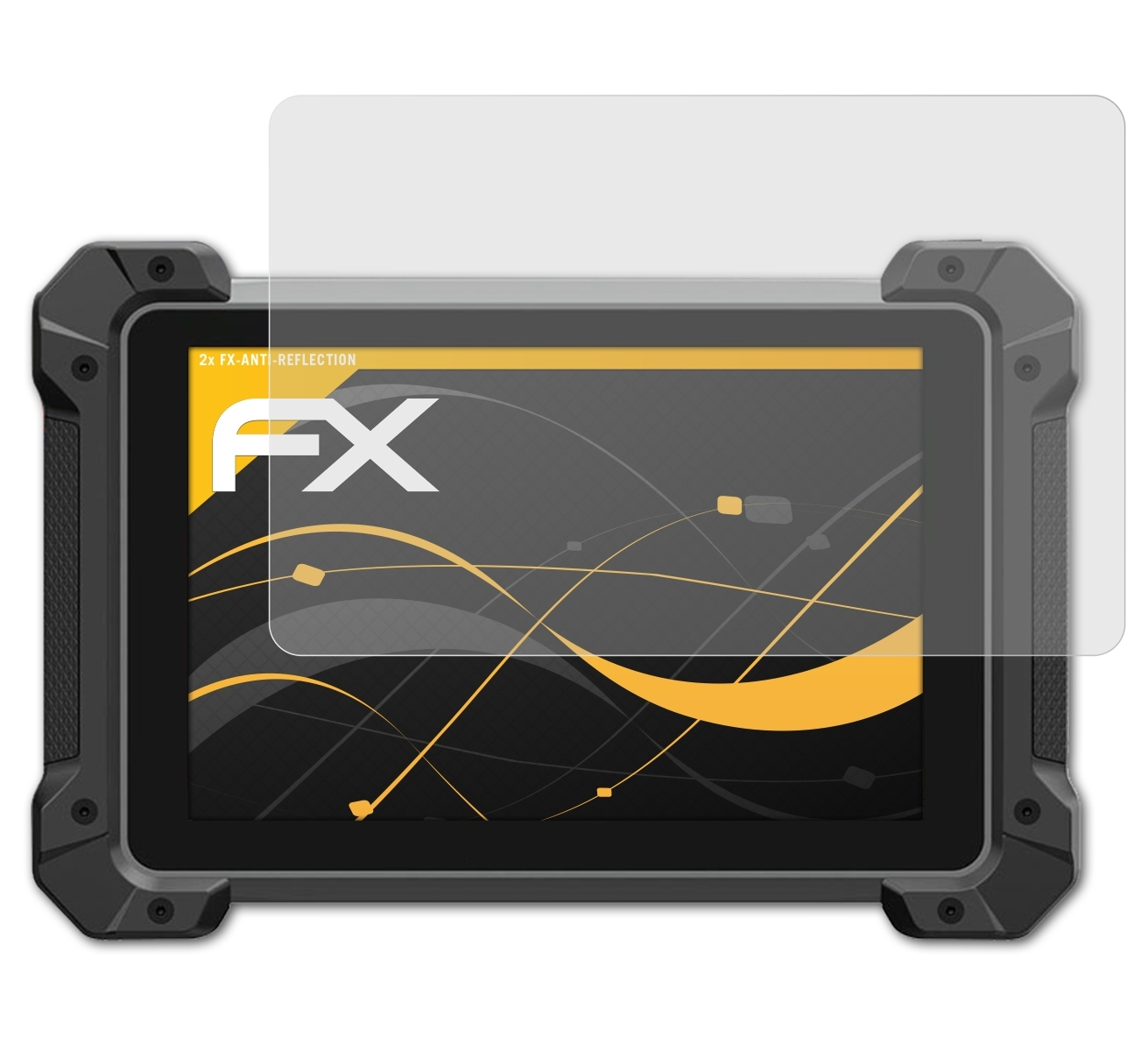 ATFOLIX 2x FX-Antireflex MaxiCOM Displayschutz(für MK908 Pro) Autel
