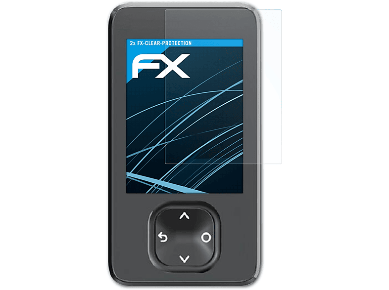 ATFOLIX 2x FX-Clear Dexcom G7) Displayschutz(für