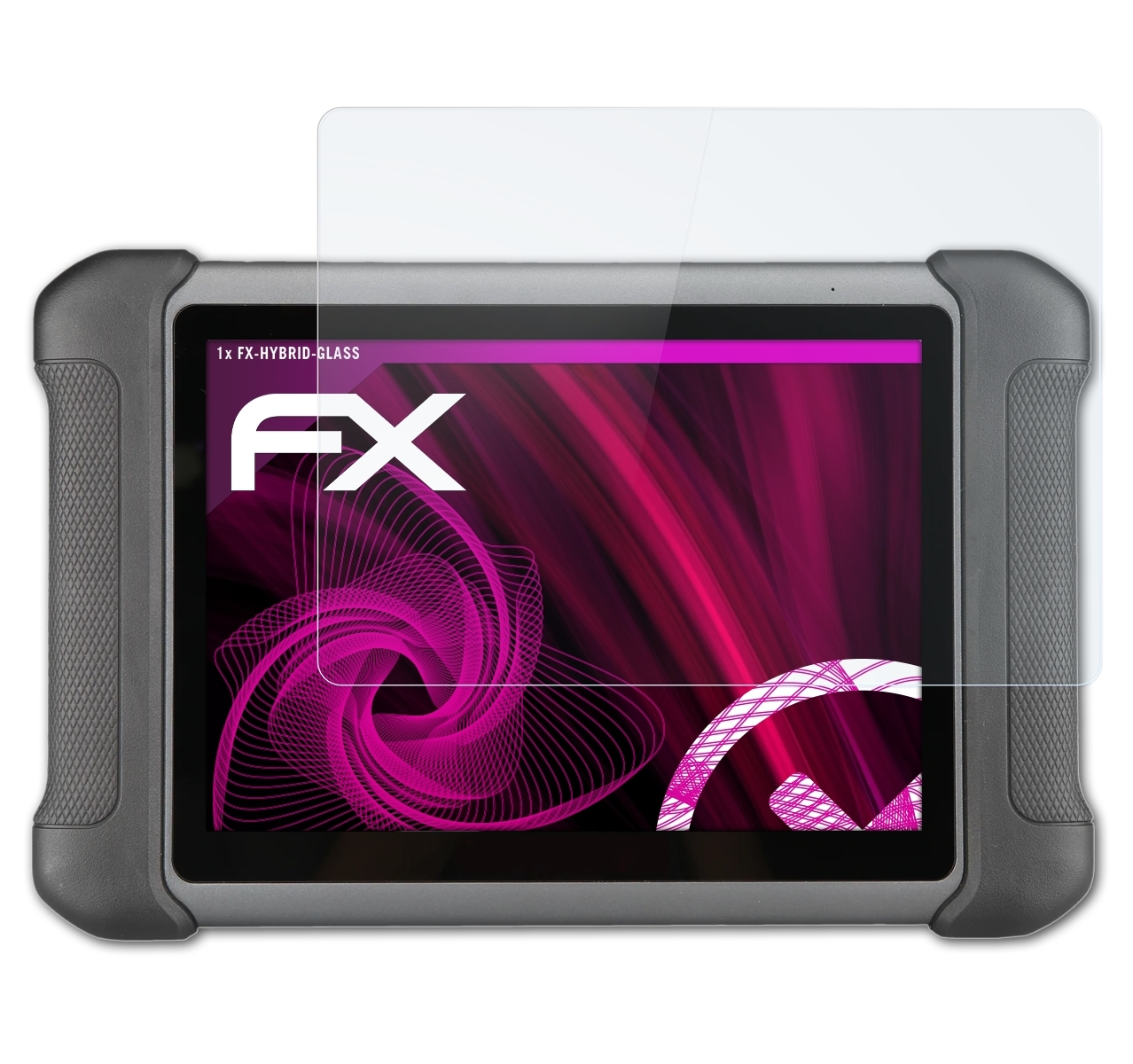 MS906S) MaxiSYS ATFOLIX Autel FX-Hybrid-Glass Schutzglas(für
