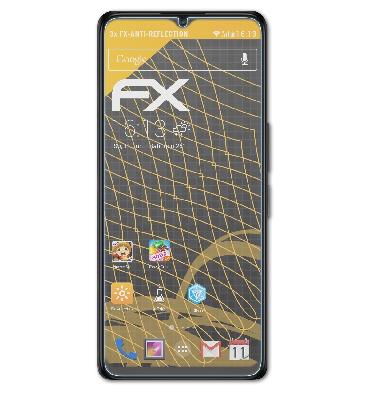 5G) FX-Antireflex Displayschutz(für 40R ATFOLIX TCL 3x