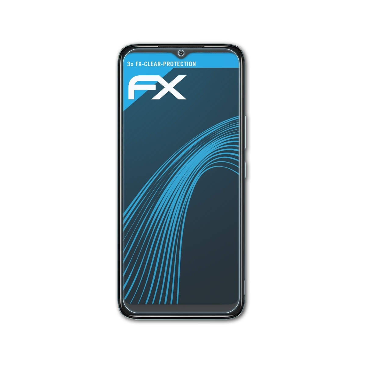 FX-Clear C12) 3x Nokia ATFOLIX Displayschutz(für