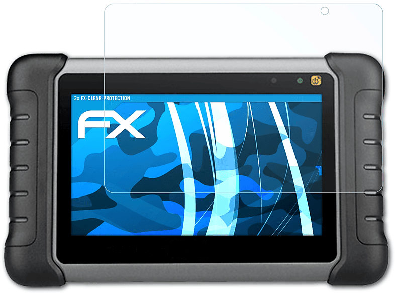 ATFOLIX 2x Autel MP808S-TS/MP808Z-TS) MaxiPRO Displayschutz(für FX-Clear