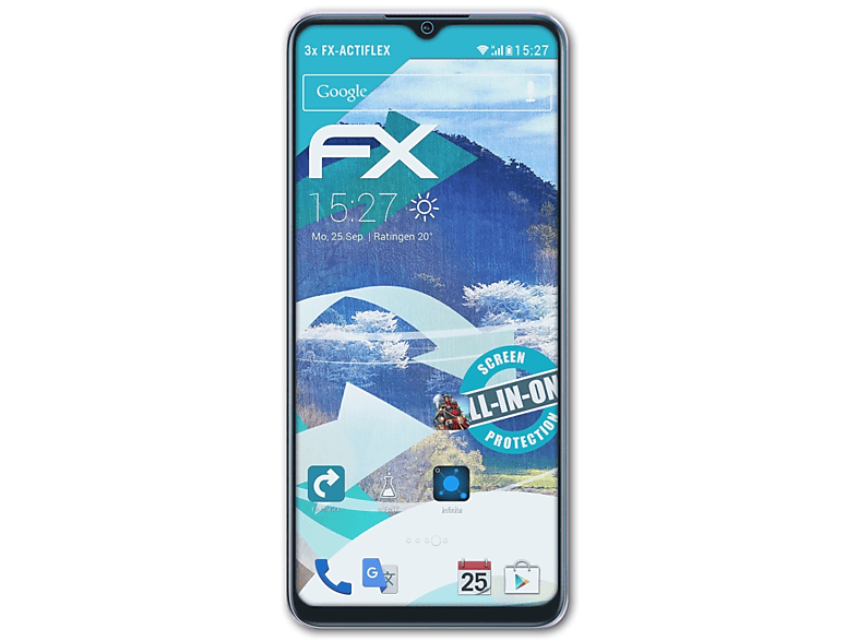 FX-ActiFleX A78 Oppo Displayschutz(für 3x ATFOLIX 5G)