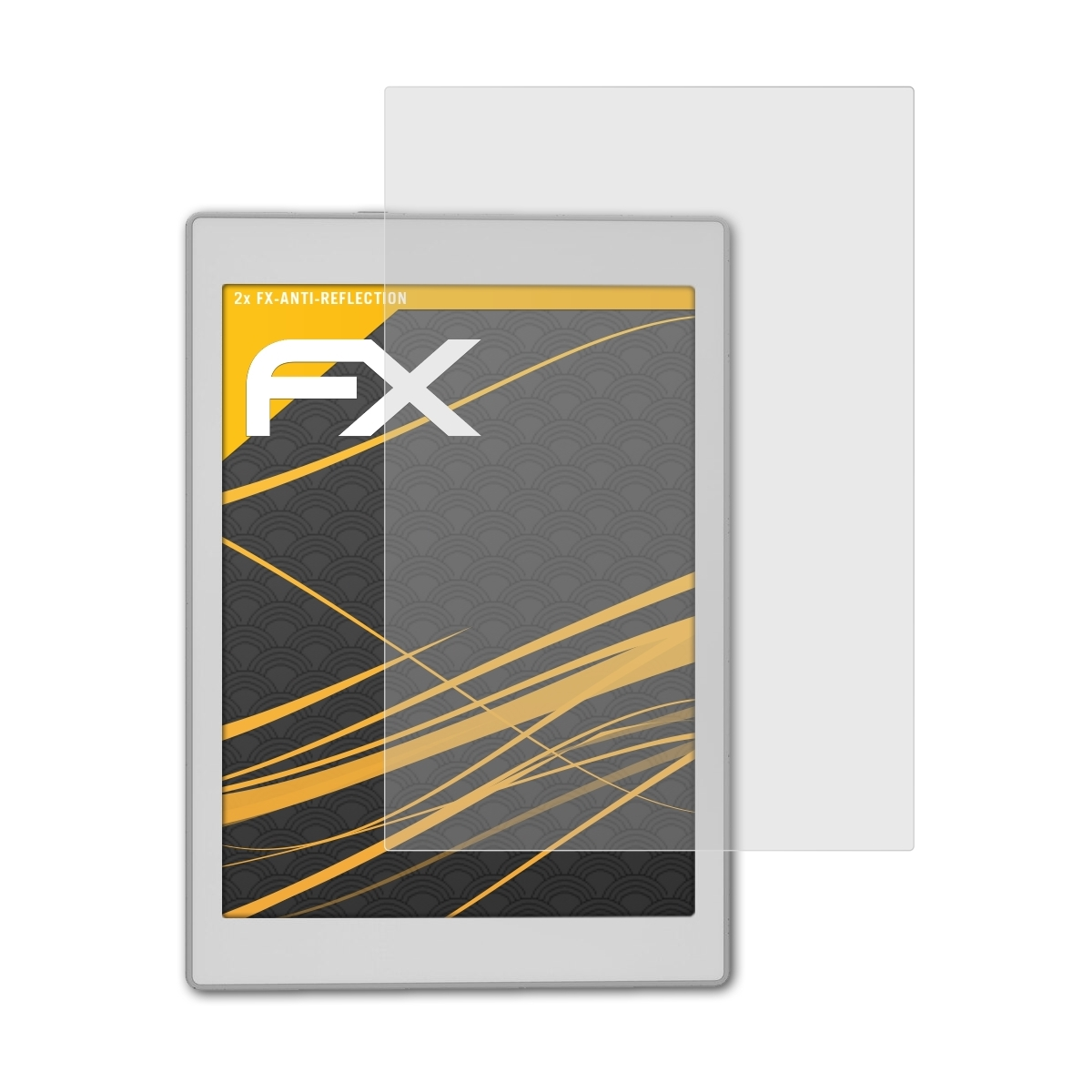 Air 2x 2) BOOX Displayschutz(für Nova ATFOLIX FX-Antireflex