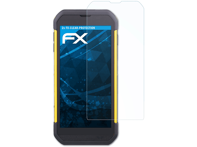 CipherLab FX-Clear 2x Displayschutz(für RS35) ATFOLIX
