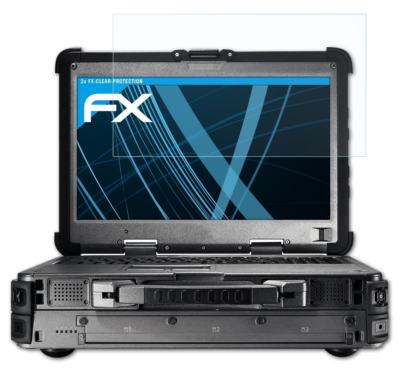 ATFOLIX 2x Displayschutz(für Server) X500 Getac FX-Clear