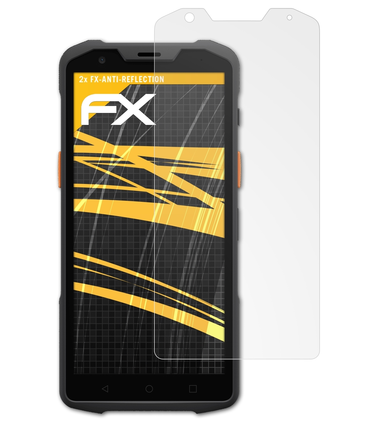 Pro) FX-Antireflex ATFOLIX Displayschutz(für L2s Sunmi 2x