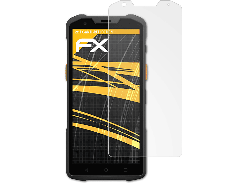 ATFOLIX 2x L2s Pro) Sunmi Displayschutz(für FX-Antireflex