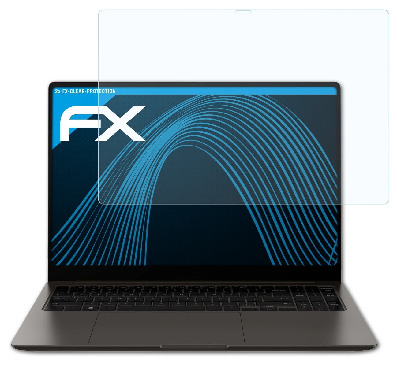 Book3 ATFOLIX FX-Clear Galaxy Ultra) Samsung 2x Displayschutz(für