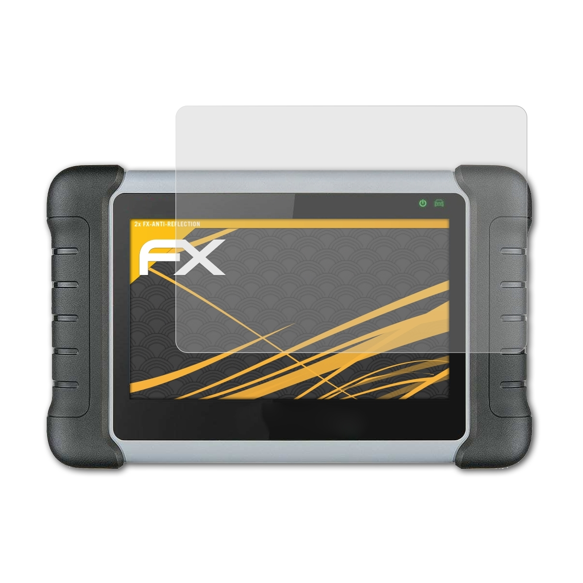 ATFOLIX 2x FX-Antireflex Displayschutz(für Autel MK808BT MaxiCOM PRO/MK808Z-BT)