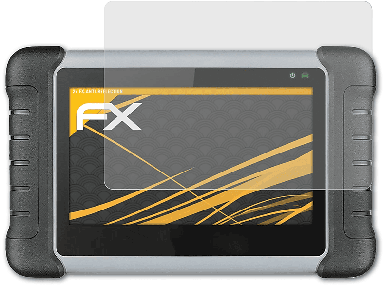 ATFOLIX 2x FX-Antireflex Displayschutz(für Autel MaxiCOM MK808BT PRO/MK808Z-BT)