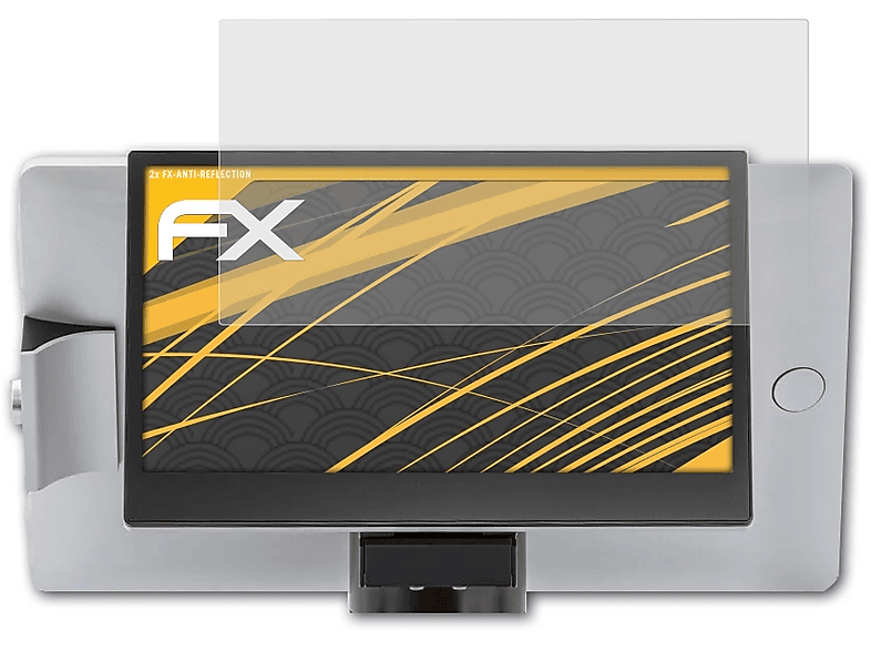 ATFOLIX 2x FX-Antireflex C11 (POS 7)) Displayschutz(für Vectron