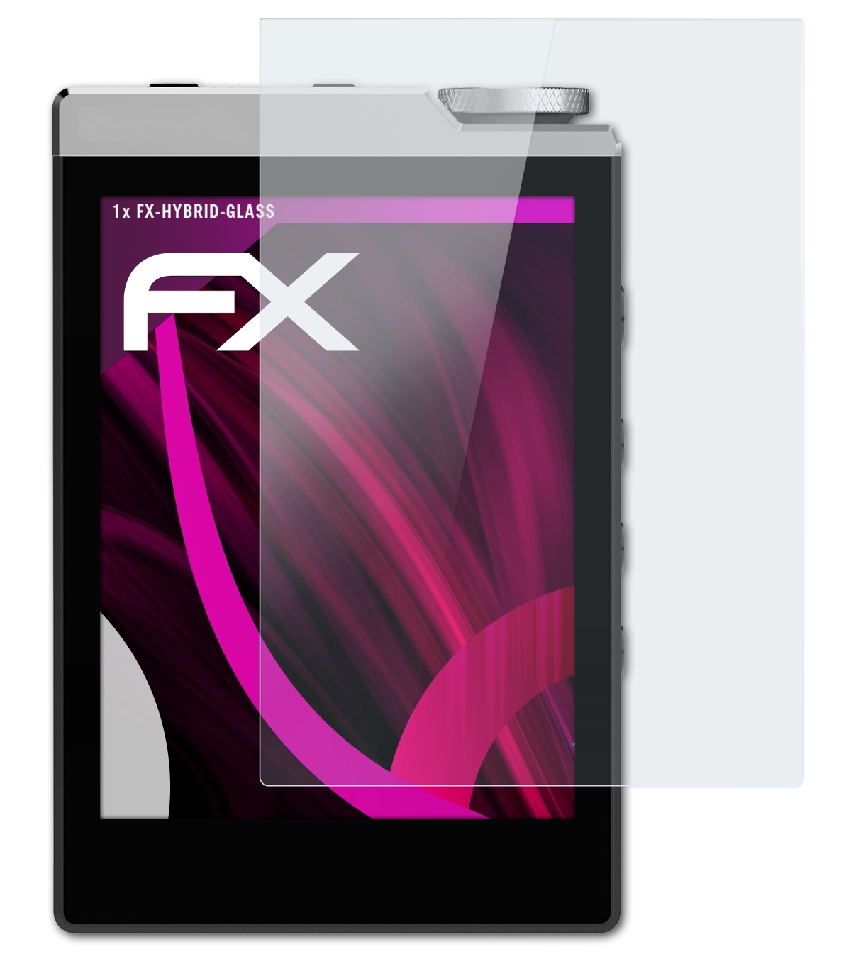 ATFOLIX FX-Hybrid-Glass Schutzglas(für Cowon Plenue D3)