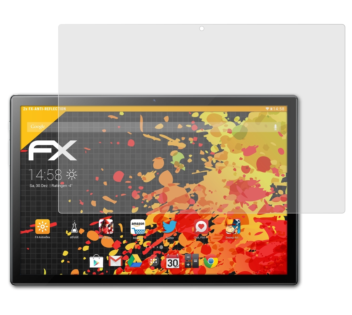 Pad ATFOLIX 8) Oscal 2x Displayschutz(für FX-Antireflex