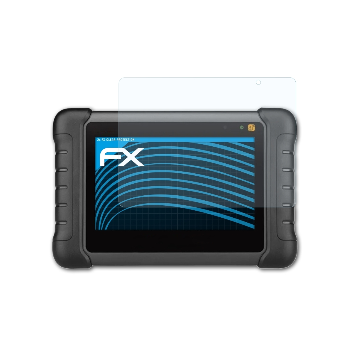 ATFOLIX 2x MaxiDAS Autel DS808TS) FX-Clear Displayschutz(für