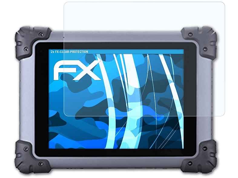 ATFOLIX 2x FX-Clear Displayschutz(für Autel MaxiSys MS908S Pro II)