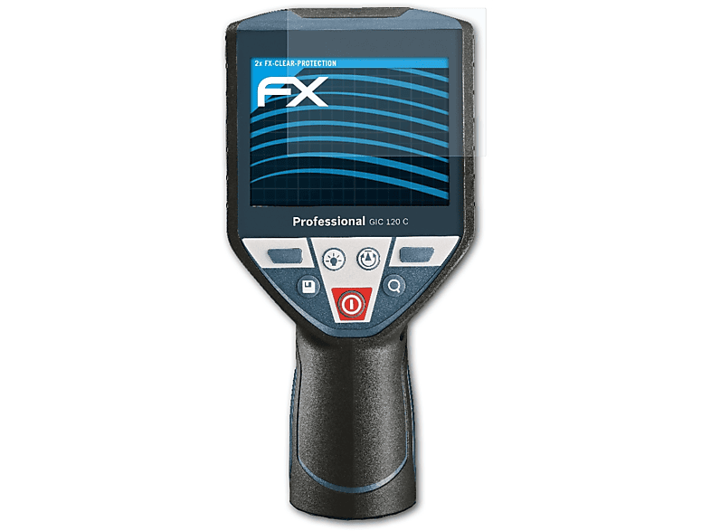 ATFOLIX 2x FX-Clear Displayschutz(für Bosch GIC 120 C)