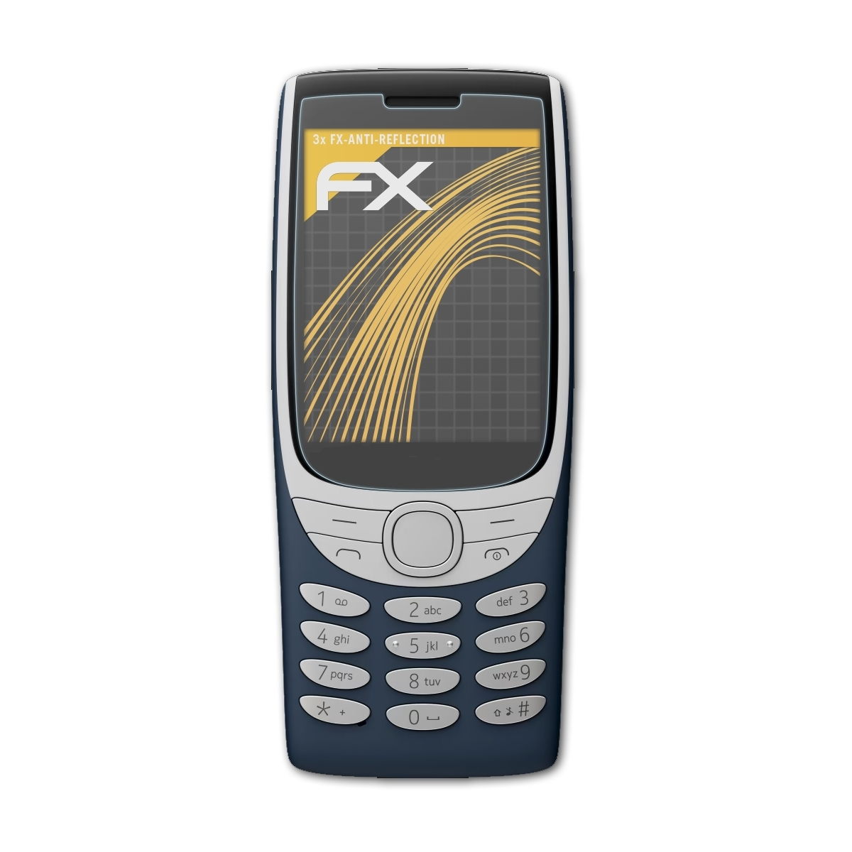 3x 4G) 8210 FX-Antireflex Nokia Displayschutz(für ATFOLIX