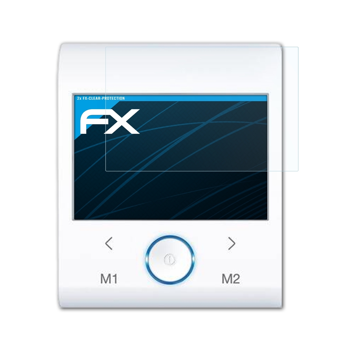 ATFOLIX 2x FX-Clear Displayschutz(für BM 96 Cardio) Beurer