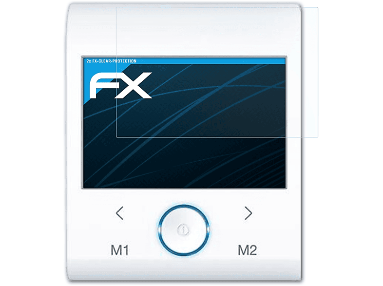 ATFOLIX 2x FX-Clear Displayschutz(für Beurer BM 96 Cardio)