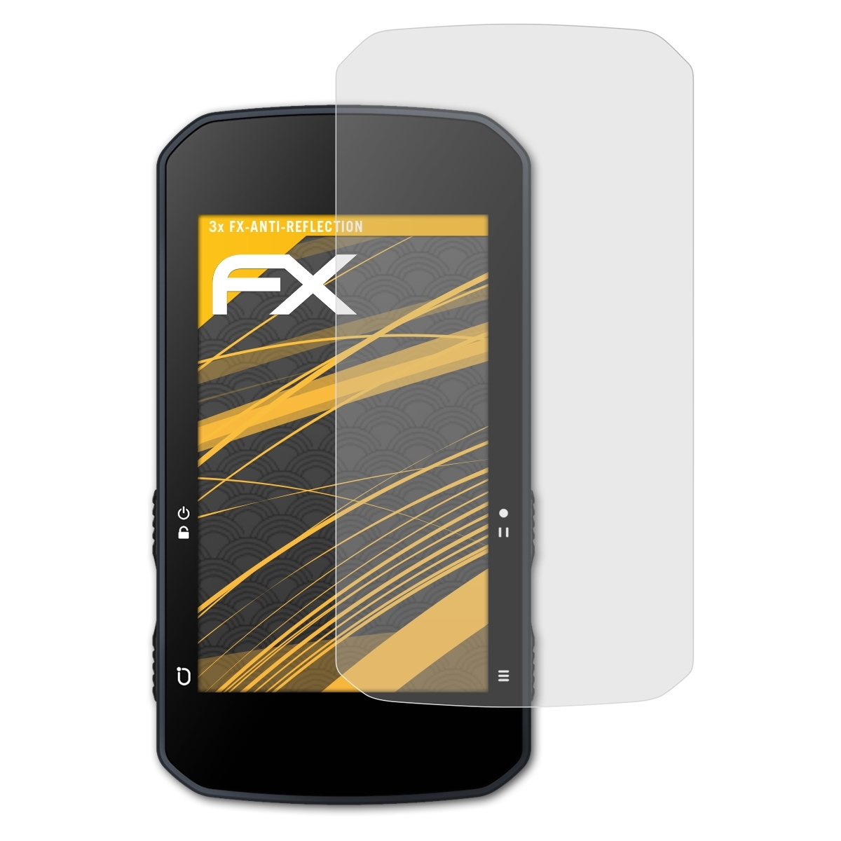 3x Rider ATFOLIX Bryton Displayschutz(für FX-Antireflex 750)