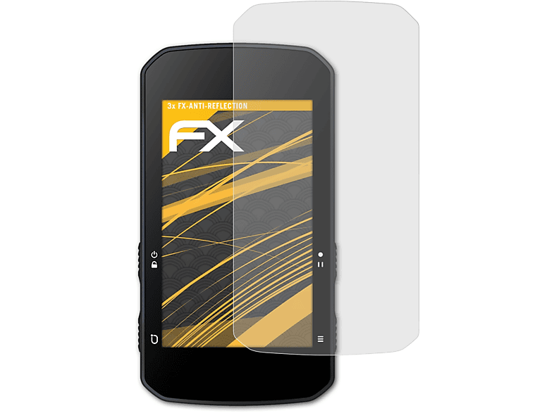 ATFOLIX 3x FX-Antireflex Displayschutz(für Bryton Rider 750)
