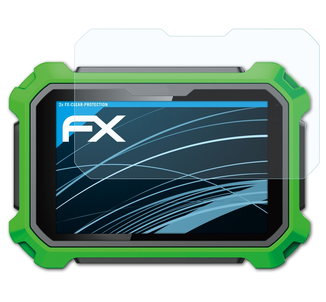 2x OBDStar Plus) FX-Clear Key DP Displayschutz(für Master ATFOLIX