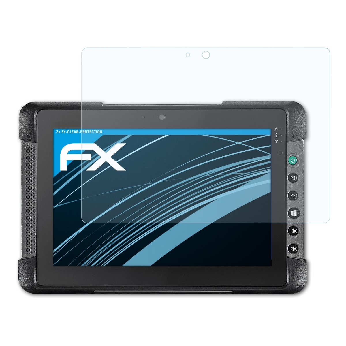 2x FX-Clear Getac Displayschutz(für T800-EX) ATFOLIX