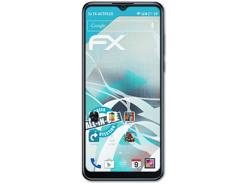 ATFOLIX 3x FX-ActiFleX Displayschutz(für TCL SE) 30