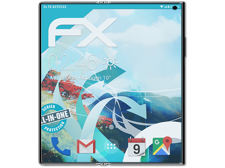 ATFOLIX 3x FX-ActiFleX Displayschutz(für Huawei Mate Xs 2) | Displayschutzfolien & Gläser