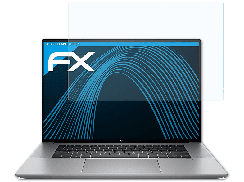 HP ZBook ATFOLIX Displayschutz(für Studio G9) FX-Clear 2x 16
