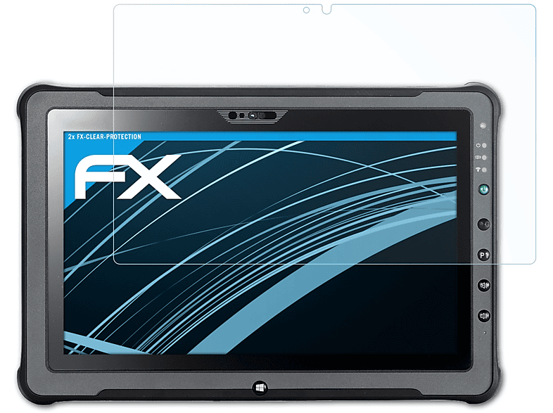 ATFOLIX 2x FX-Clear Displayschutz(für Getac F110 (Generation G5))