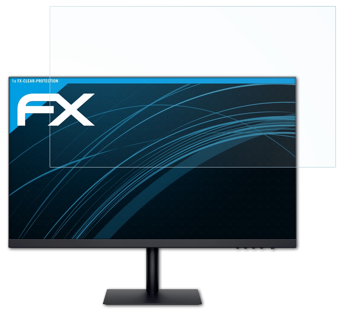 ATFOLIX FX-Clear Displayschutz(für Huawei 23.8) Display