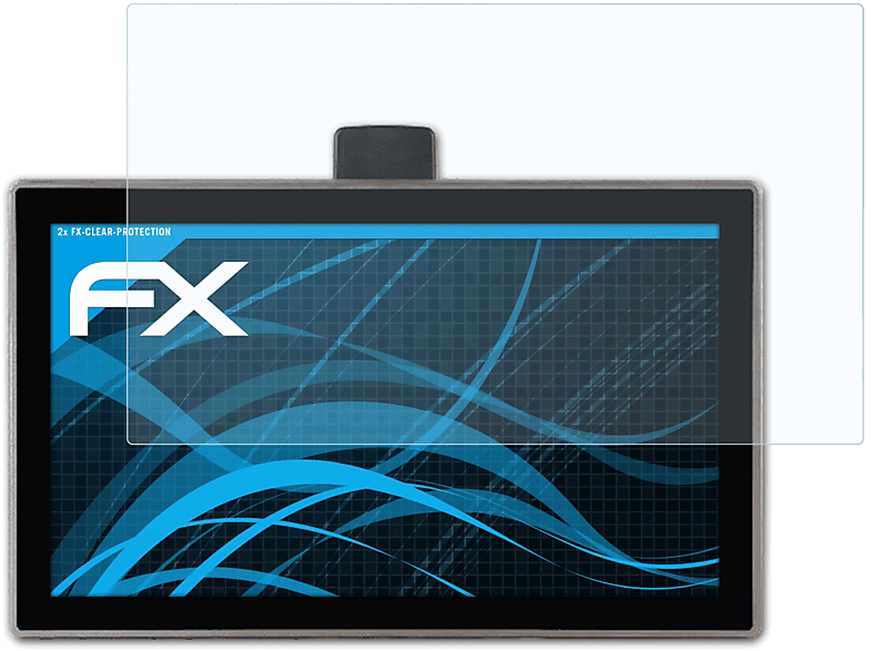 ATFOLIX 2x FX-Clear Displayschutz(für Nodka WP2151T-C (21.5 Inch))