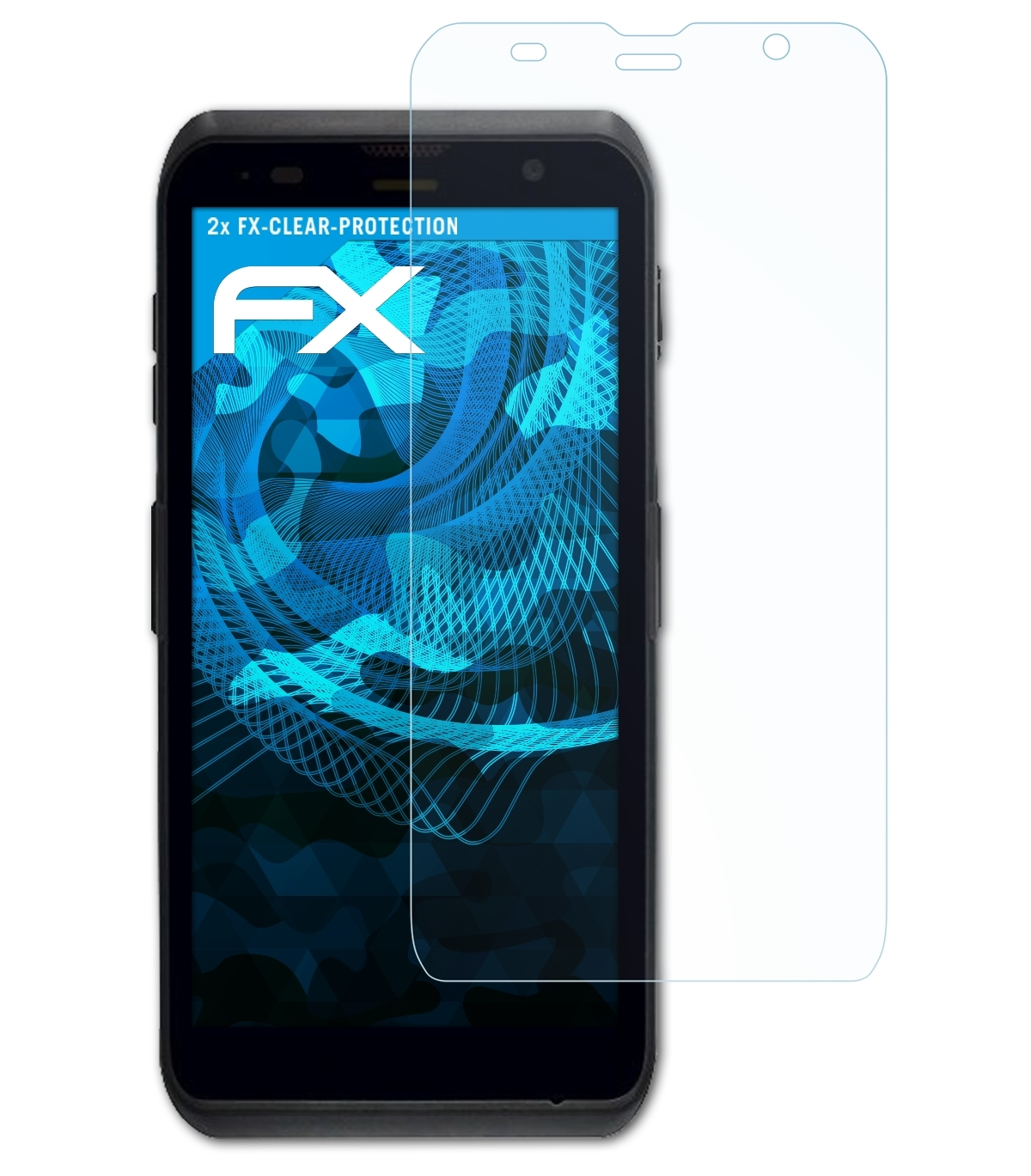 ATFOLIX 2x EDA52) FX-Clear Displayschutz(für Honeywell