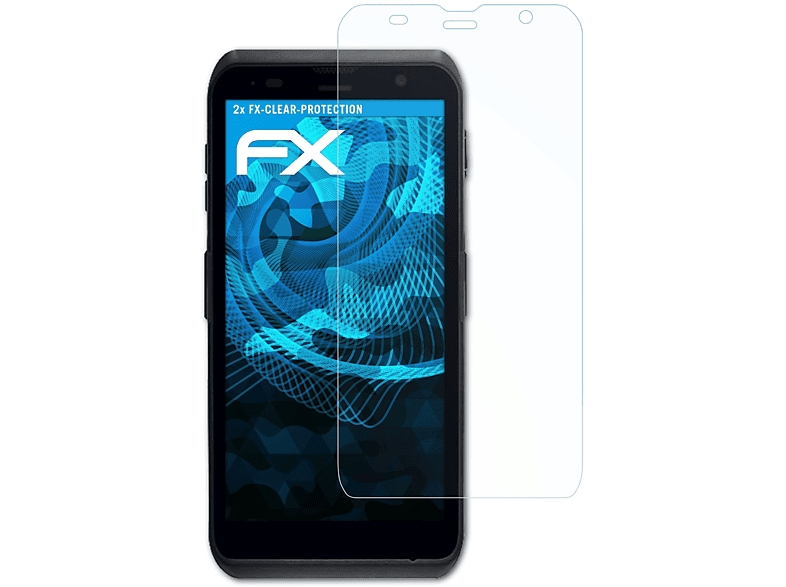 ATFOLIX 2x FX-Clear Displayschutz(für Honeywell EDA52)
