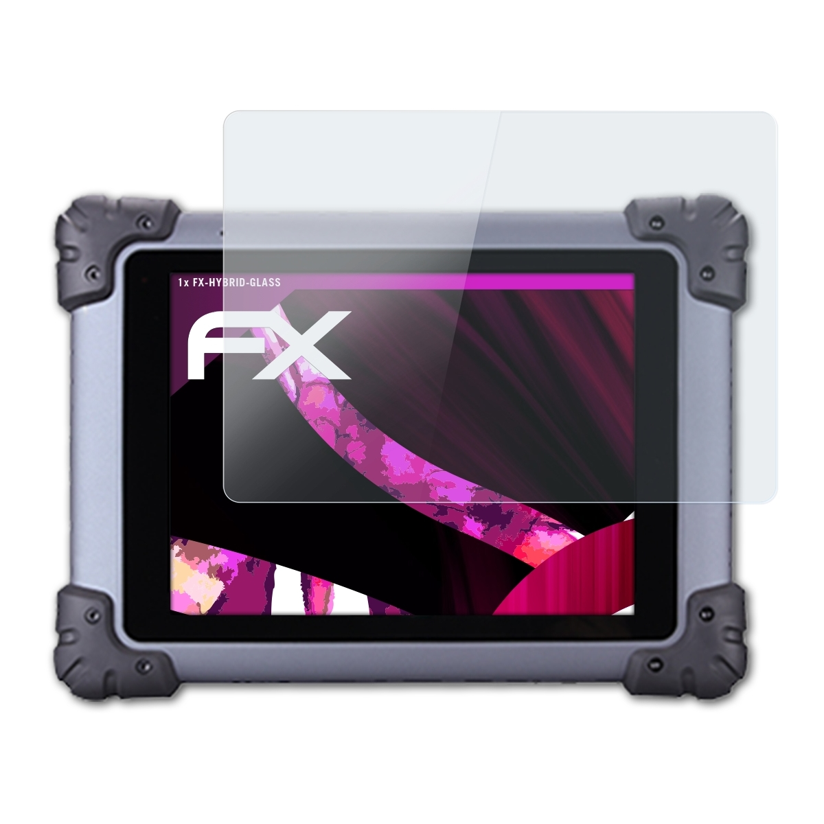 ATFOLIX FX-Hybrid-Glass Schutzglas(für Autel MaxiSys MS908S II) Pro