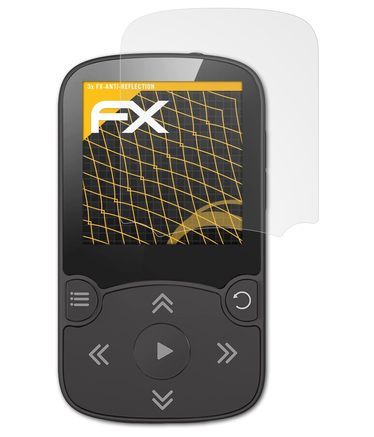 ATFOLIX 3x FX-Antireflex A65) AGPTek Displayschutz(für