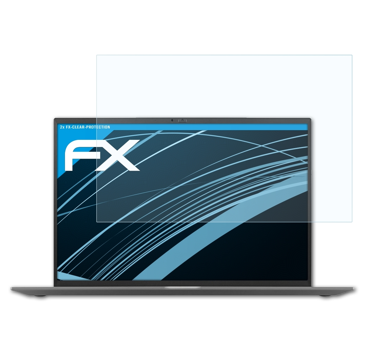 ATFOLIX FX-Clear (17Z90Q)) 2x Displayschutz(für 17 LG Gram