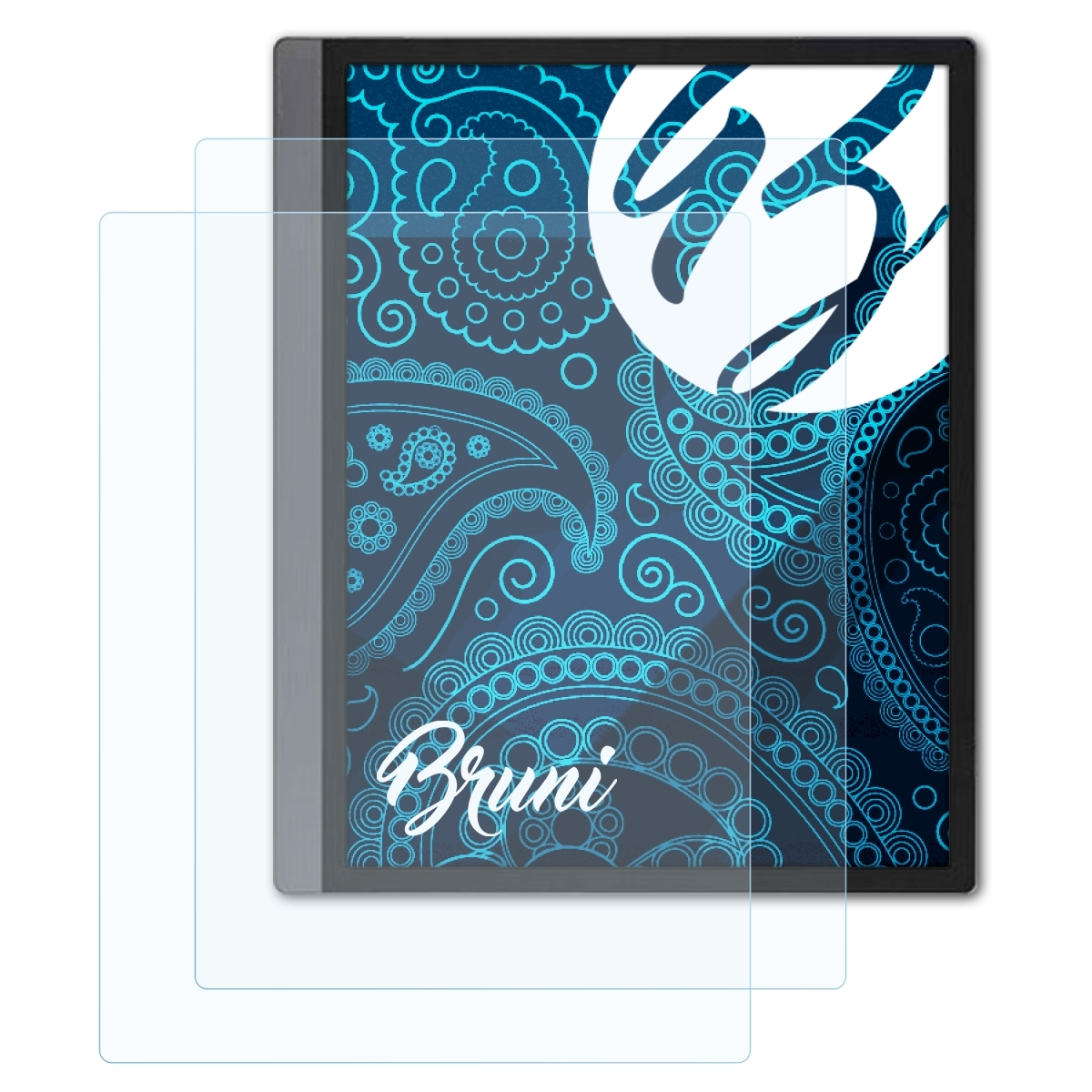 BRUNI 2x Basics-Clear Schutzfolie(für Tab Ultra) BOOX