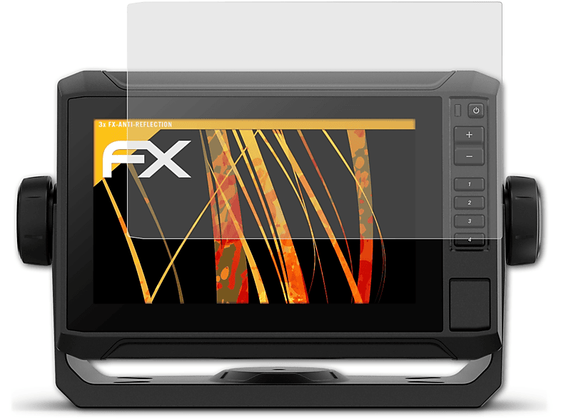 3x (72sv)) ECHOMap Displayschutz(für ATFOLIX UHD2 FX-Antireflex Garmin