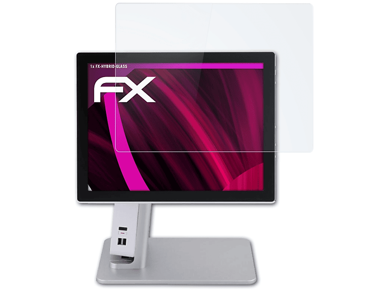 ATFOLIX FX-Hybrid-Glass Schutzglas(für Sam4s Forza (18.5 Inch))