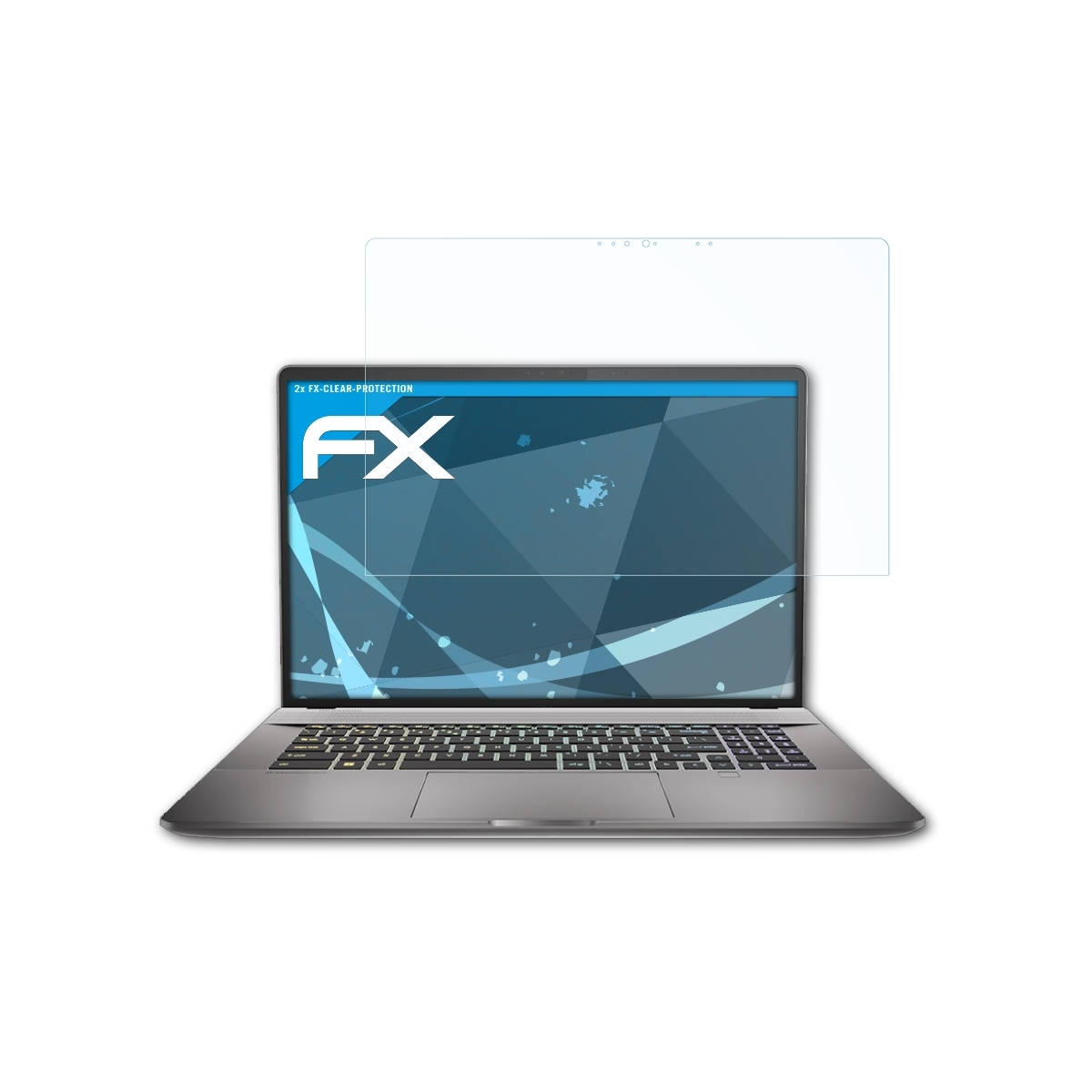 ATFOLIX 2x FX-Clear Displayschutz(für MSI Z17) Creator